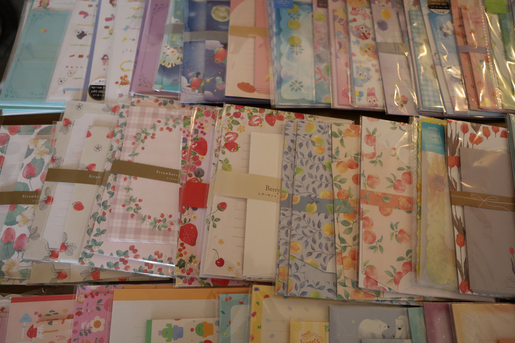 Cute Japanese letter writing set!