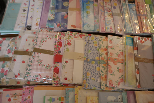 Cute Japanese letter writing set!